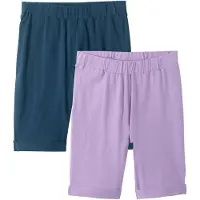 Bonprix Korte meisjes legging (set van 2) met biologisch katoen maat 128/134