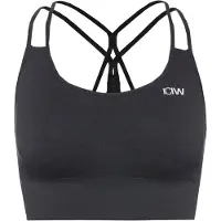 ICANIWILL Sport bh 'Define' zwart / wit