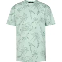 Petrol Industries Shirt 'Agave' grijs / mintgroen