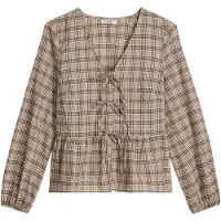 Marc o'polo DENIM Blouse donkerbeige / bruin