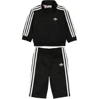 Adidas Originals Joggingpak 'Firebird' zwart / wit