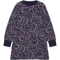 s.Oliver Jurk ecru / navy / lila / bessen