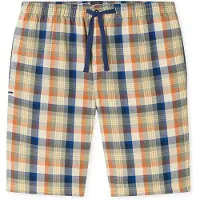 Schiesser Pyjamabroek ' Mix & Relax ' beige / blauw / lichtgroen / oranje