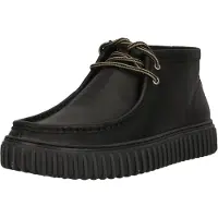 Clarks Veterschoen 'Torhill Hi' zwart