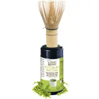 Amanprana Kotobuki matcha + bamboe klopper bio