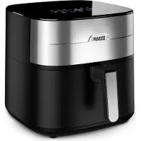 Princess 182280 Digitale Airfryer 8L - Dual heating - Dubbel verwarmingselement - 2000W - PFAS-vrij - XXL Gezinsformaat - Makkelijk schoon te maken