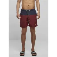Urban Classics Zwemshorts navy / bourgogne