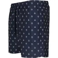 Urban Classics Zwemshorts marine / wit