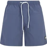 Urban Classics Zwemshorts duifblauw / wit