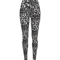 Urban Classics Leggings grijs / zwart / wit