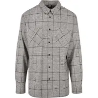 Urban Classics Overhemd grijs / zwart
