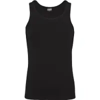 Urban Classics Tanktop - 2-Pack Seamless Tanktop - S tot XXL - voor Mannen - zwart - Maat L