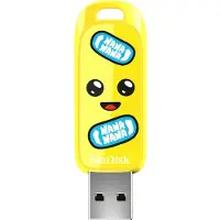 SanDisk SDCZIF-128G-G46 USB flash drive 128 GB USB Type-A 3.2 Gen 1 (3.1 Gen 1) Geel