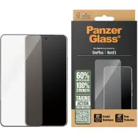 PanzerGlass Ultra-Wide Fit Anti-Bacterial Screenprotector incl. applicator voor de OnePlus Nord 5