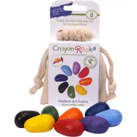 Crayon Rocks - Cotton 8 Colors Modern Art