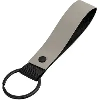 Bagbase Sleutelhanger - waterafstotend - unisex - Keyring - Keychain - key strap - gerecycled materiaal - grijs