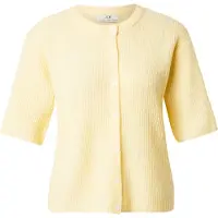 ONLY Gebreid vest 'JDYCatty' geel