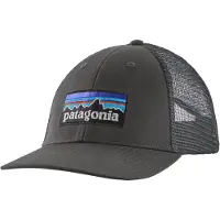 Patagonia - P-6 Logo Lopro Trucker Hat - Pet One Size, grijs