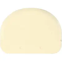 Hendi Flexibele deegschrapers – set van 6 – polypropyleen – vaatwasmachinebestendig – 120x88 mm