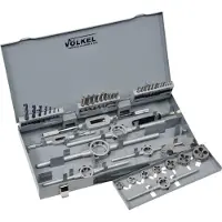Volkel handtap en draadsnijset M3 - 12, 42 delig