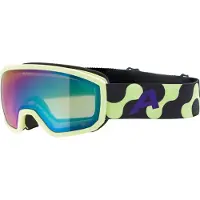 Alpina Skibril Kids Scarabeo Jr. Q-Lite Sunny/Lime Matt
