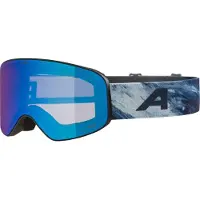 Alpina Skibril Kids Fernie Q-Lite Black/Blue Matt