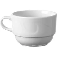 Hendi Cappuccinokop Wit Porselein | 23cl (12 stuks)