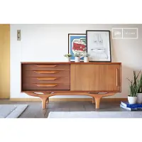 PIB Scandinavisch houten buffet Alrik
