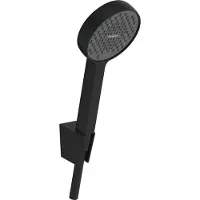 Hansgrohe Activera S - Doucheset - EcoSmart waterbesparend - Select-knop bediening - 95mm - 2 straalfuncties - met doucheslang 125 cm - Mat Zwart