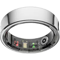 NOLATR Smart Ring LUX - Stappenteller Hartslagmeter - Zilver - Maat 10