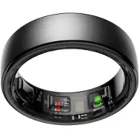 NOLATR Smart Ring NEX – Slimme Ring met Stappenteller, Slaaptracker & Hartslagmeter – Zonder Abonnement – Zwart – Maat 10