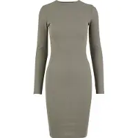 Urban Classics Gebreide jurk groen / pastelgroen