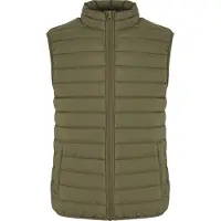 Urban Classics Bodywarmer olijfgroen