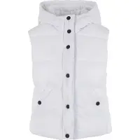 Urban Classics Bodywarmer zwart / wit