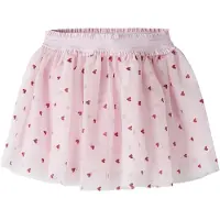 Name It Mini Rok 'NMFBeross' rosa / karmijnrood