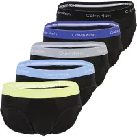 Calvin Klein Underwear Slip lichtblauw / geel / zwart / wit