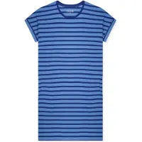 Schiesser Nachthemd ' Casual Essentials ' royal blue/koningsblauw