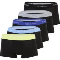 Calvin Klein Underwear Boxershorts blauw / hemelsblauw / neongeel / grijs / zwart