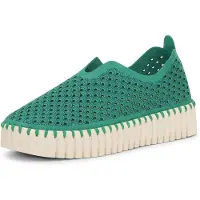 Ilse jacobsen Slip-on 'Tulip' jade groen