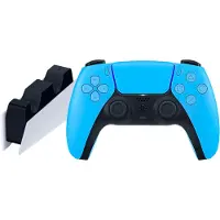 Sony PlayStation 5 DualSense draadloze controller Starlight Blue + oplaadstation