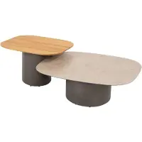 Taste by 4 Seasons 4 Seasons Demi loungetafels 50x60 cm en 70x80 cm - terre
