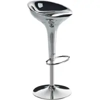 Magis Bombo Draaibare Barkruk Full Stainless Steel