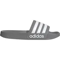 Adidas Muiltjes 'Adilette' grijs / wit