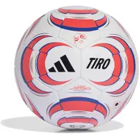 Adidas Tiro League J290 Voetbal Maat 5 Wit Felrood Blauw Zwart