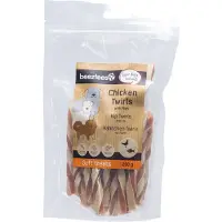 Beeztees Natuurlijke Snack Kip Met Vis Twirls 200 G