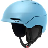 Alpina Skihelm Nax Smoke/Blue Matt-55 - 59 cm