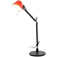 Artemide Bureaulamp Tolomeo Micro Bicolor, zwart, Werkkamer / Kantoor, Aluminium, Design, bureaulamp