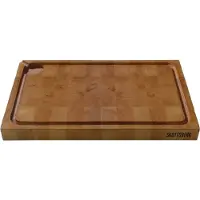 Skottsberg Snijplank Beukenhout met Sapgeul 48.5x30x4cm