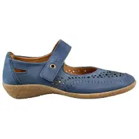 Longo 1006646 Bandschoenen | Maat 35 Dames Blauw