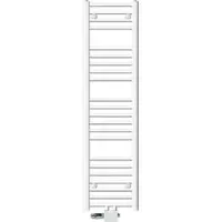 LuxeBath Badkamer radiator middenaansluiting 300x1400 mm wit recht met universele aansluitset